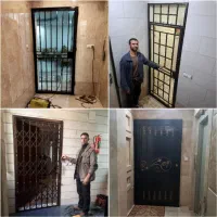 جوشکاری سیارآهنگری نرده حفاظ پنجره بالکن پله آهنگر|خدمات پیشه و مهارت|تهران, پونک|دیوار