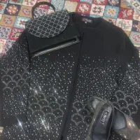 کت وشلوار نگیندارزنبوری کیف و کفش سایز۴۰|لباس|پارسآباد, |دیوار