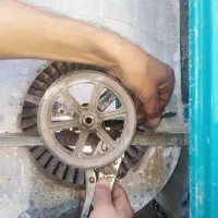 سرویس و نصب کولر آبی و (تعمیر موتور در منزل)