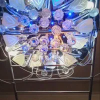 لوستردوعدد باهم|لوستر و چراغ آویز|سمنان, |دیوار