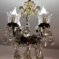 لوستر برنجی ۳عدد|لوستر و چراغ آویز|تهران, بهمن یار|دیوار