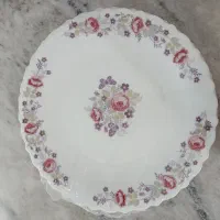 بشقاب آکروپال گل گلی