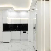 کابینت آشپزخانه هایگلاس براق و درب پنتری کنج|مصالح و تجهیزات ساختمان|گرگان, |دیوار