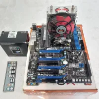باندل مادربرد am3 و cpu فنوم ۳.۴ghz و کولر بوفالو