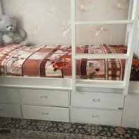 تخت دوطبقه جوان|تخت و سرویس خواب|تهران, چهارصد دستگاه|دیوار