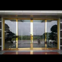 شیشه کرکره درب برقی استیل