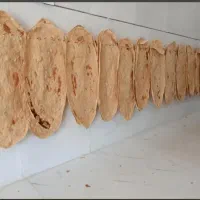 نان هیزمی با آرد دیم