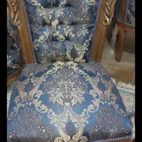 مبل سلطنتی چوب گردو|مبلمان خانگی و میز عسلی|تنکمان, |دیوار