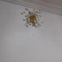 لوستر برنجی زیبا|لوستر و چراغ آویز|گرگان, |دیوار