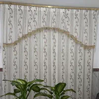 پرده جنس خوب اندازه ۳ در ۲ونیم