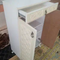 جا کفشی چوبی|جاکفشی، کمد، دراور|قم, شاه ابراهیم|دیوار