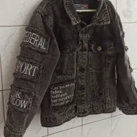 کت جین زغالی پسرانه