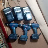 سه عدد دریل شارژی مارک توسن