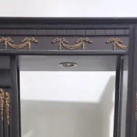 بوفه ویترین چوبی