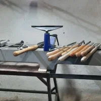 دستگاه خراطی و کاسه تراشی|ابزارآلات|خلخال, |دیوار