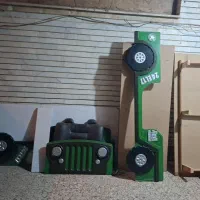 تخت ماشینی با دوتا زیر تختی