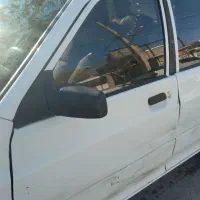 ماشین پراید سفید