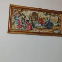 تابلو قدیمی کوبلن فرانسوی پری دریایی