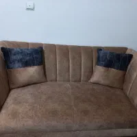 مبل ۷نفره پایه فلزی وجنس پارچه