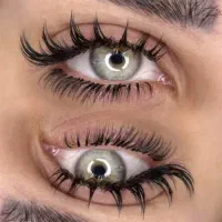 مدل کاشت مژه موقتی برای عکاسی فقط صدوپنچاه تومان