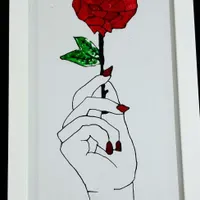 قاب|تابلو، نقاشی، عکس|گنبد کاووس, |دیوار