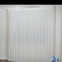 پرده حریر کتان سفید