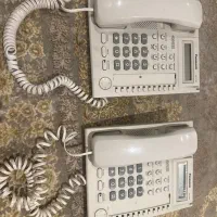 دو دستگاه تلفن پاناسونیک سانترال