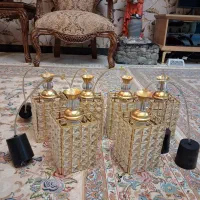 شش عدد لوستر تک شاخه در حد آک|لوستر و چراغ آویز|اهواز, نادری|دیوار