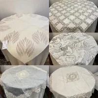 جشنواره فروش روپوشتی،رومیزی،سه تکه جلو مبلی و غیره|پرده، رانر، رومیزی|یزد, |دیوار