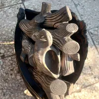 منقل شومینه چدنی به همراه چوب ش‌مینه|بخاری، هیتر، شومینه|تهران, علم و صنعت|دیوار