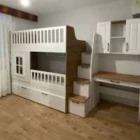 تخت خواب دوطبقه اکو  و طرح دار