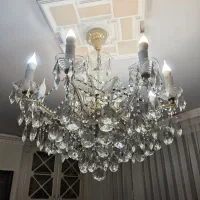 لوستر کریستالی هشت شاخه