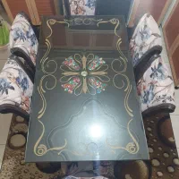 میزنهارخوری ۶نفره|میز و صندلی غذاخوری|خرم‌آباد, |دیوار