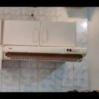 کابینت دو درب همراه هود