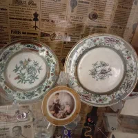 بشقاب دکوری ۱۲۵ساله هاور انگلیس دست ساز سالم