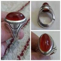 انگشتر نقره استاد مهدی تبریز