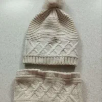 کلاه و شال گردن دخترانه