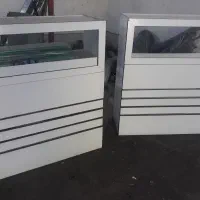 کانتر و میزکار و ویترین دیواری ام دی اف