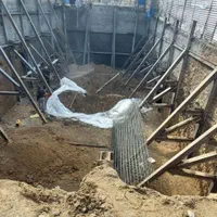 اجرا سازه نگهبان و گودبرداری و تهاتر با واحد