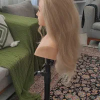 کله مانکن با موی 100درصد طبیعی با پایه حرفه ای|آرایشی، بهداشتی، درمانی|تهران, گاندی|دیوار