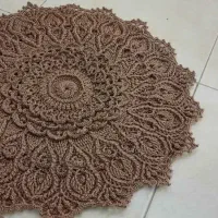 فرشینه مکرومه|پادری|مشهد, زمرد|دیوار