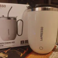 ماگ دسته استیل Le'presso