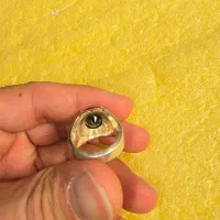 انگشتر نقره موزنایت الماس روسی|جواهرات|تهران, کیانشهر|دیوار