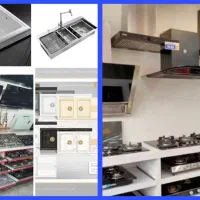 اسباب واثاثیه آشپزخانه/هودسینک گازشیرآلات عمده/تکی