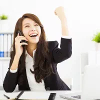 منشی تلفنی خانم