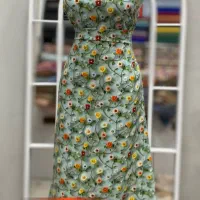 پارچه نخی سه بعدی و پنج بعدی لباس