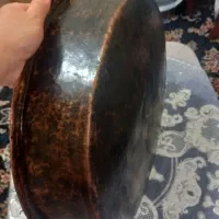 تابه مسی قدیمی|ظروف پخت‌وپز|قزوین, |دیوار