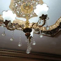 لوستر برنز|لوستر و چراغ آویز|خرم‌آباد, |دیوار