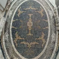 فرشی جذاب وبه روز رنگ طوسی در حد نو|فرش|همدان, |دیوار