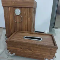 سطل و جا دستمالی